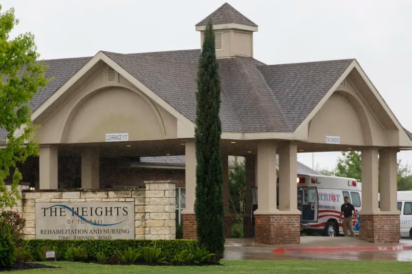 More than 13 of Texas nursing homes have at least one resident with